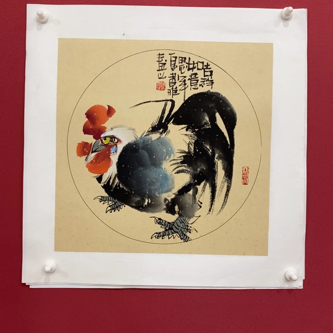 国画陈书雅小品33*33精品佳作