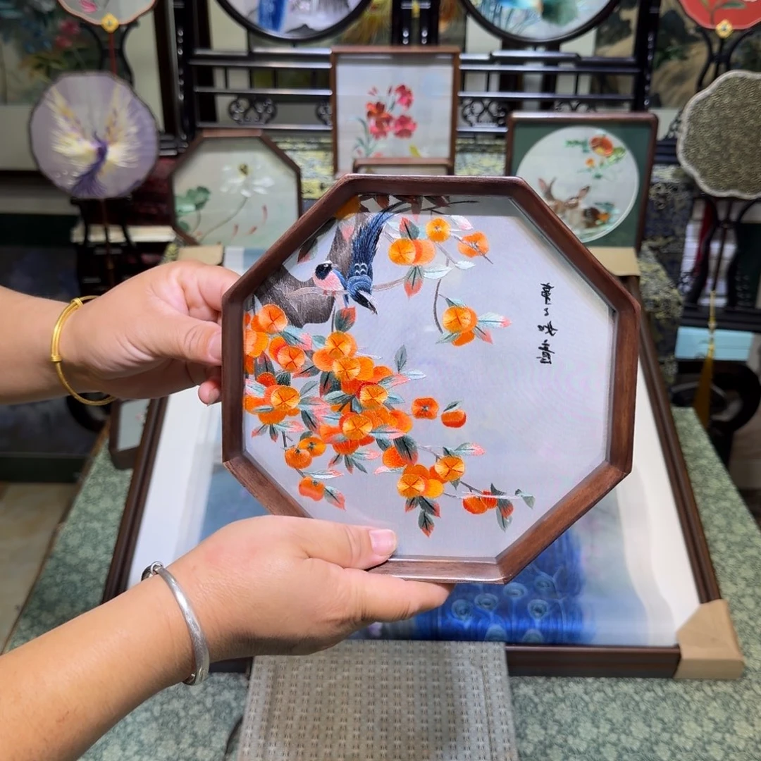 刺绣手工苏绣工艺制作技艺精湛