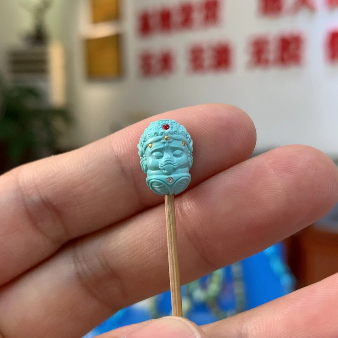 绿松石未镶嵌配饰