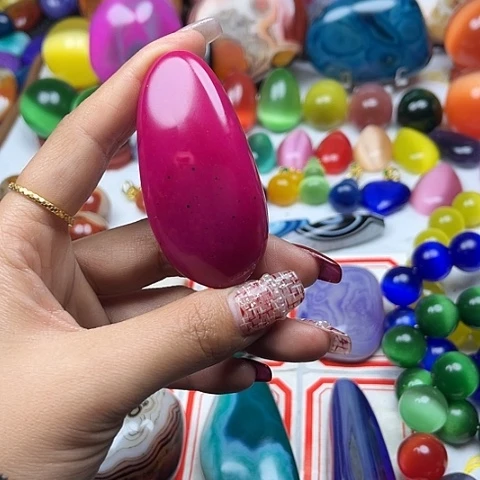 玛瑙/玉髓颈饰未镶嵌倩*