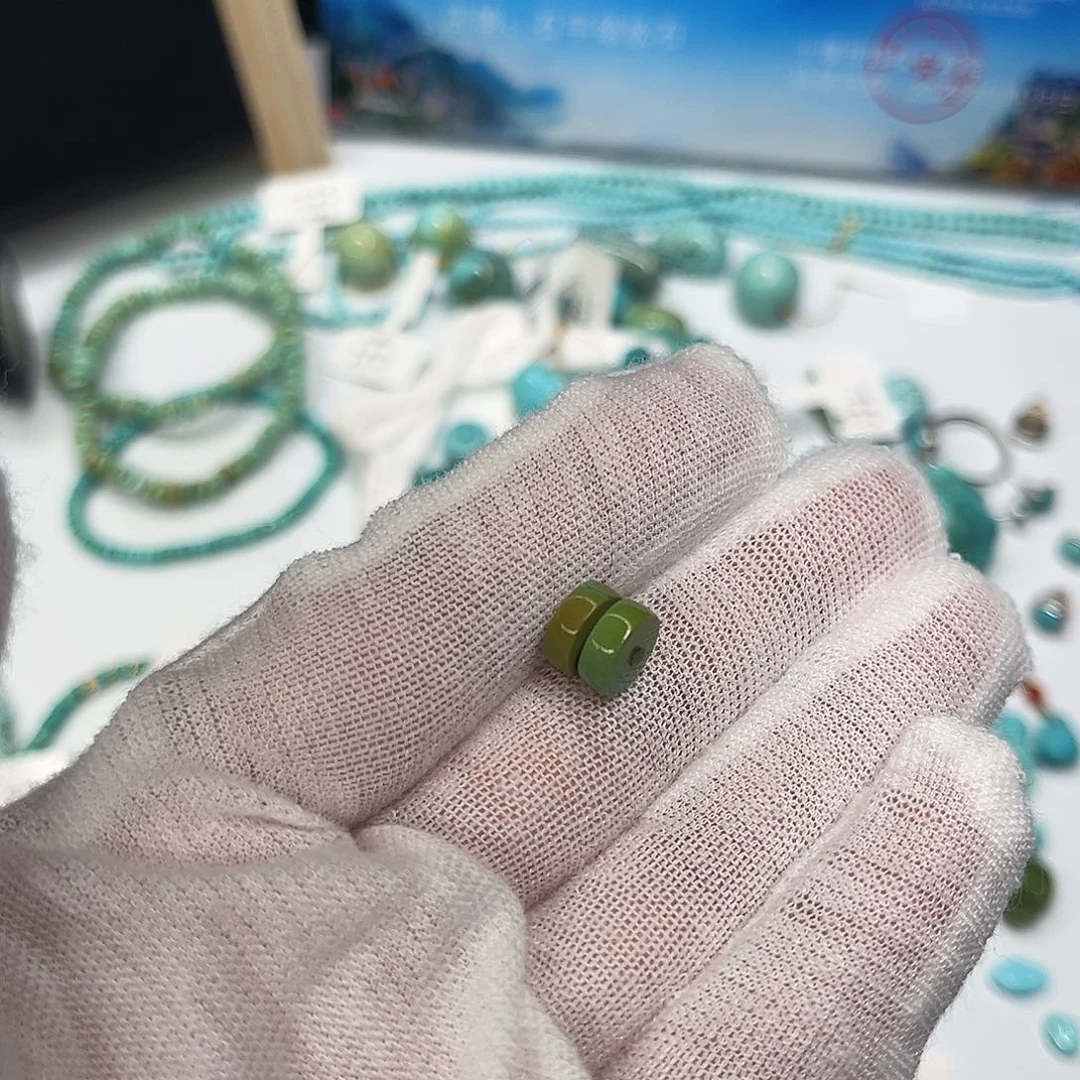 绿松石未镶嵌珠宝半成品