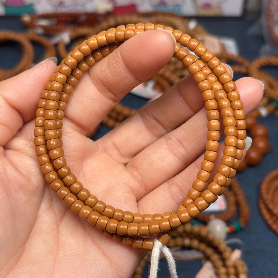 橄榄核手串4.5mm橄榄核尖直切挂脖