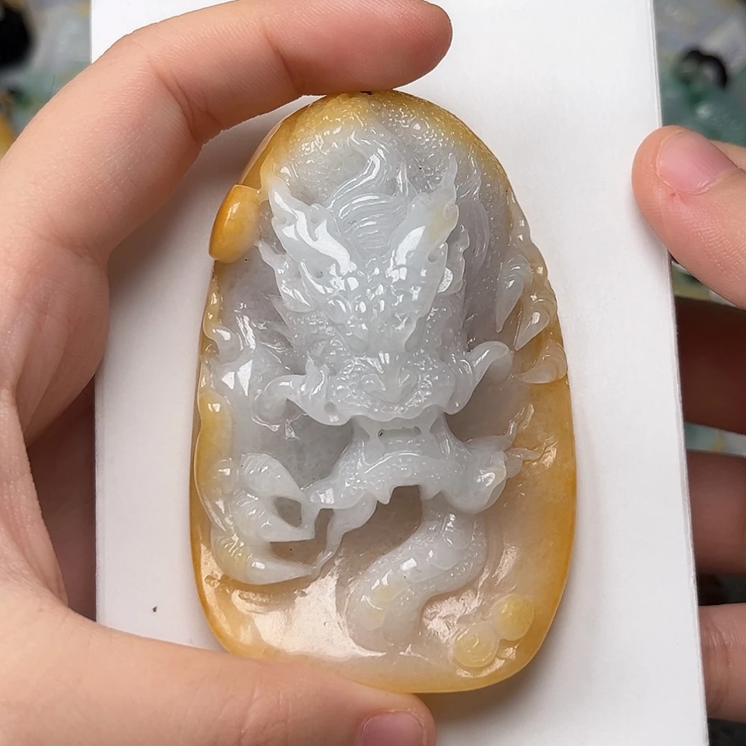 范***强翡翠未镶嵌颈饰翡翠