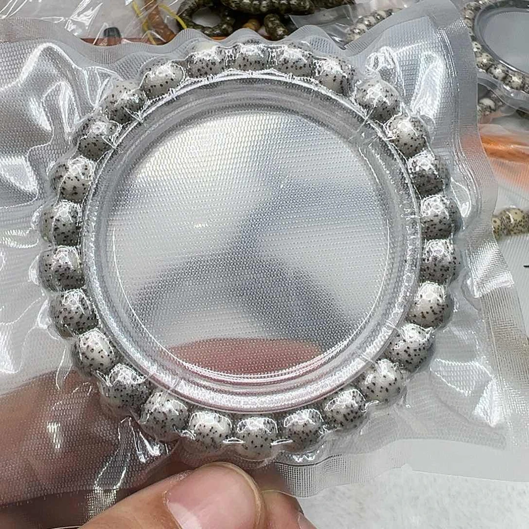 星月菩提手串60练手糯冰石玉星月菩提单圈98