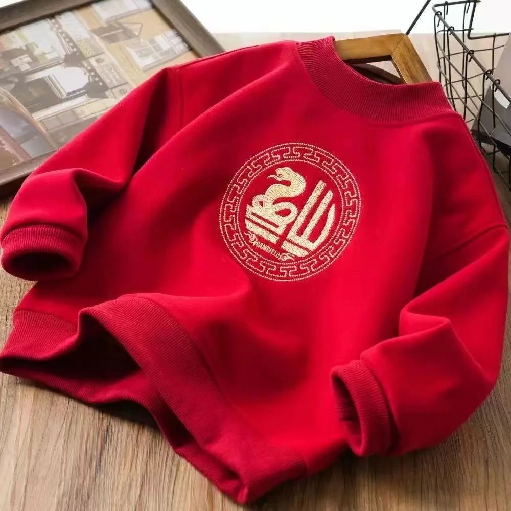 （扣号专用）A801男童女童加绒卫衣加厚（扣号专用，私拍不发货）