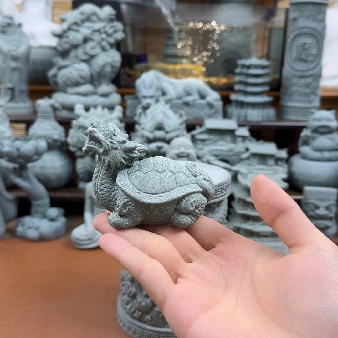 石头青砂石小龙龟