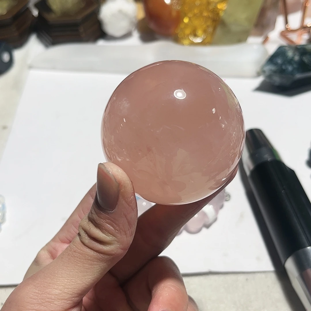 水晶天然水晶微瑕银S925镶嵌一****。