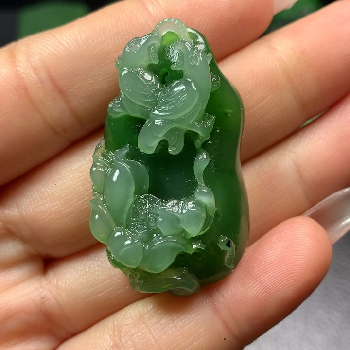 @***海和田玉未镶嵌颈饰