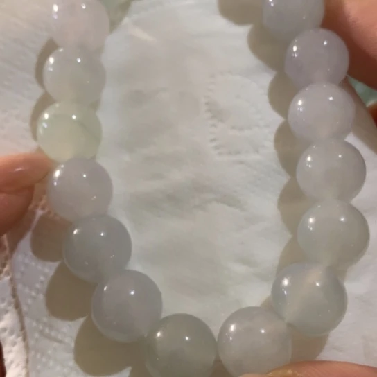 翡翠未镶嵌颈饰天然翡翠手串