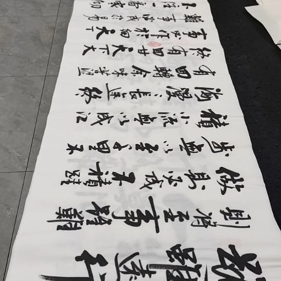翰墨白武坤老师作品一副