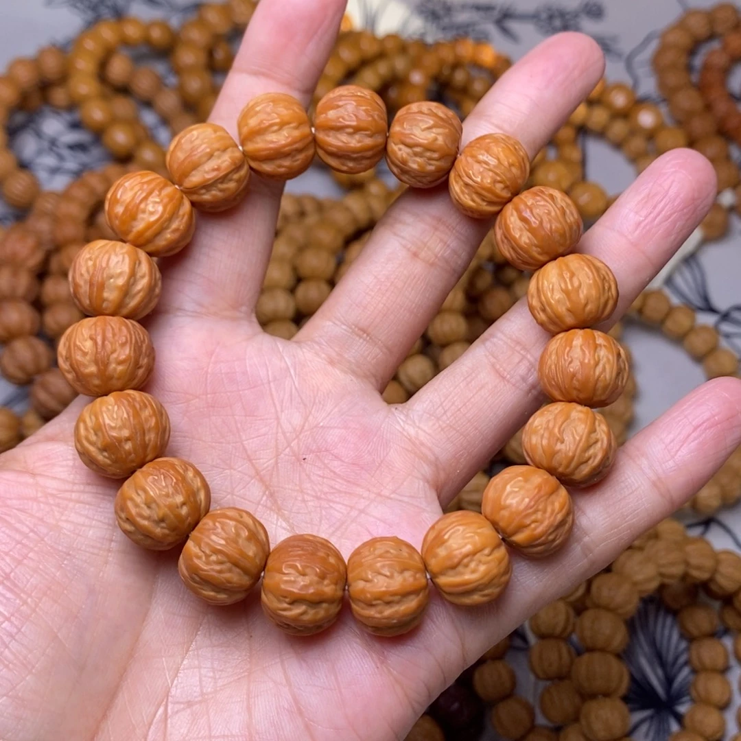 猴头核桃吊坠京八棱14加