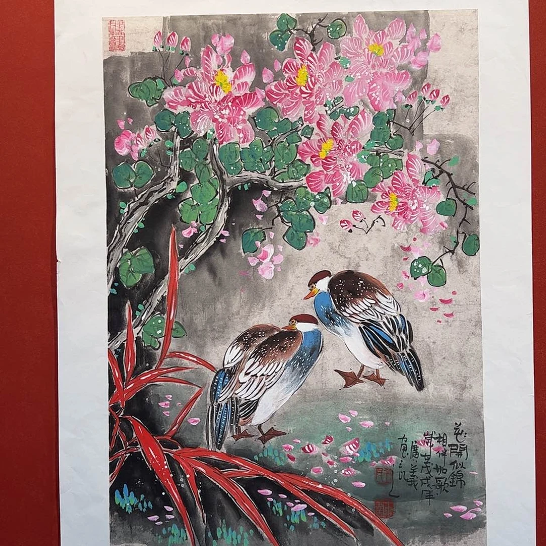 国画王广义老师国画作品