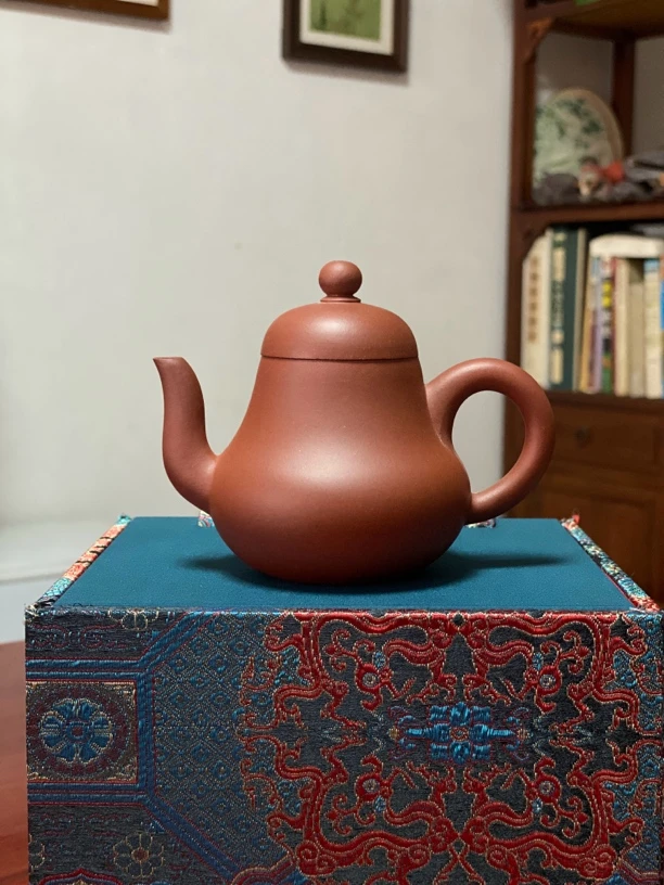 宜兴紫砂壶小品思亭 半手制 （160毫升）原矿清水泥泥料