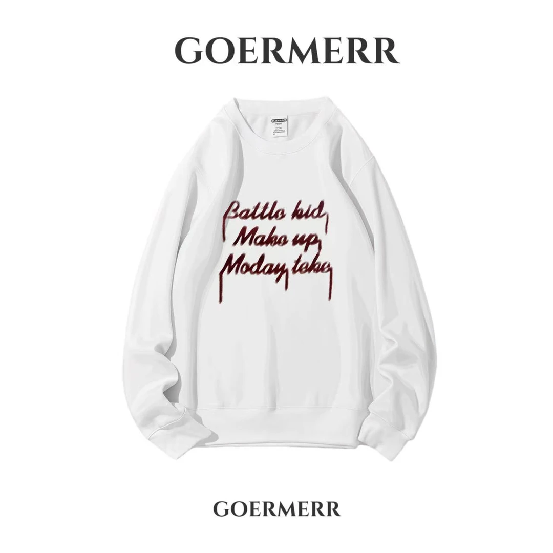 男生白色打底内搭长袖国潮复古男士T恤圆领秋冬上衣长袖秋季休闲