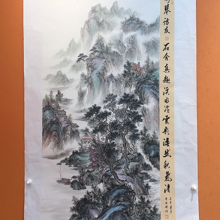 国画书法作品多次参加