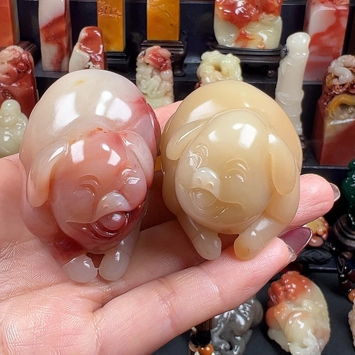 寿山石神*峰老性芙蓉石