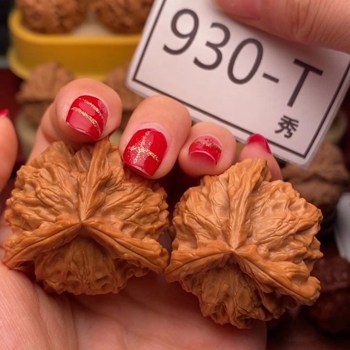 桃核把件盘山奔40……