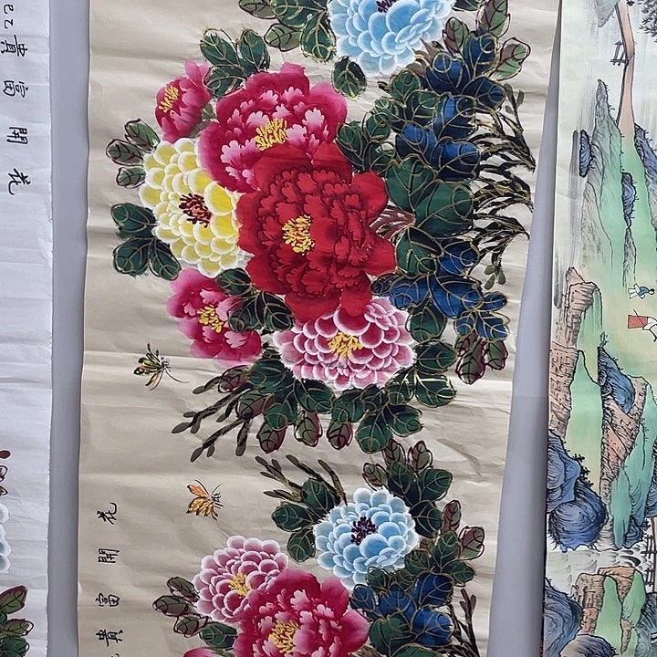 国画国画作品书法作品原稿