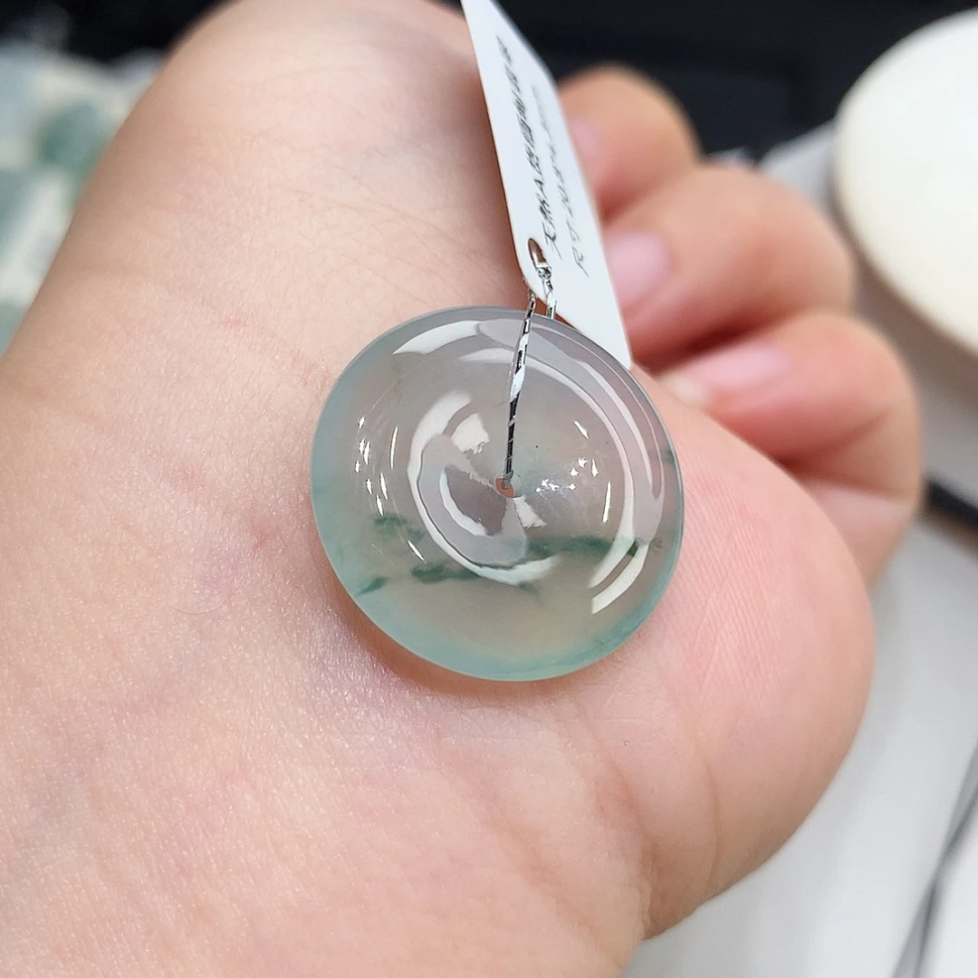 翡翠未镶嵌胸饰翡翠29，20.8/4.3