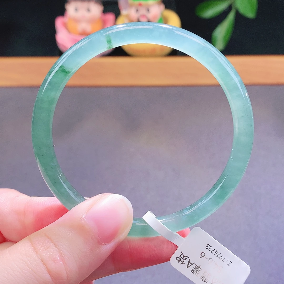 翡翠未镶嵌手镯天然翡翠