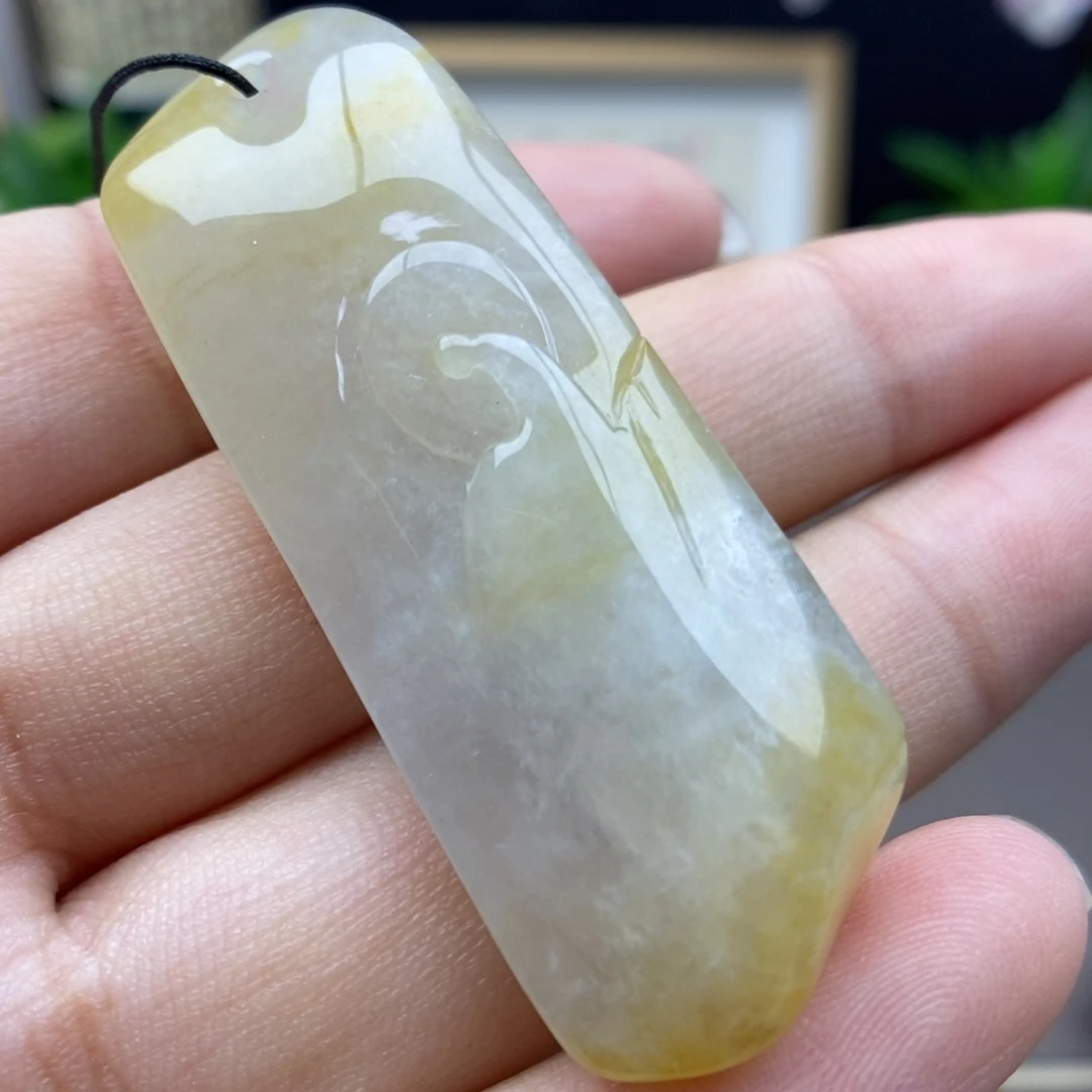 翡翠未镶嵌颈饰吊坠2