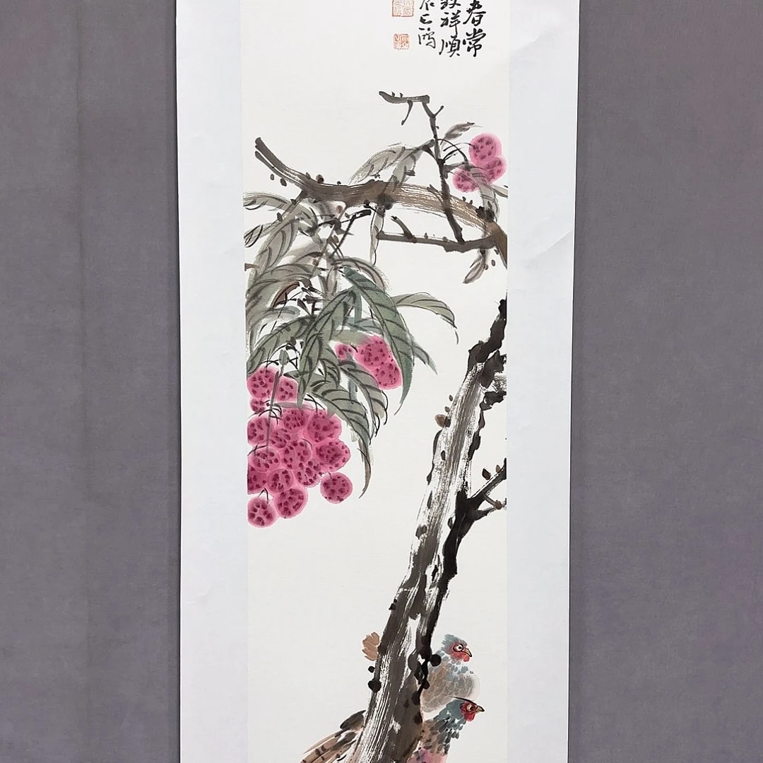 国画国画纯手绘作品请放心去藏