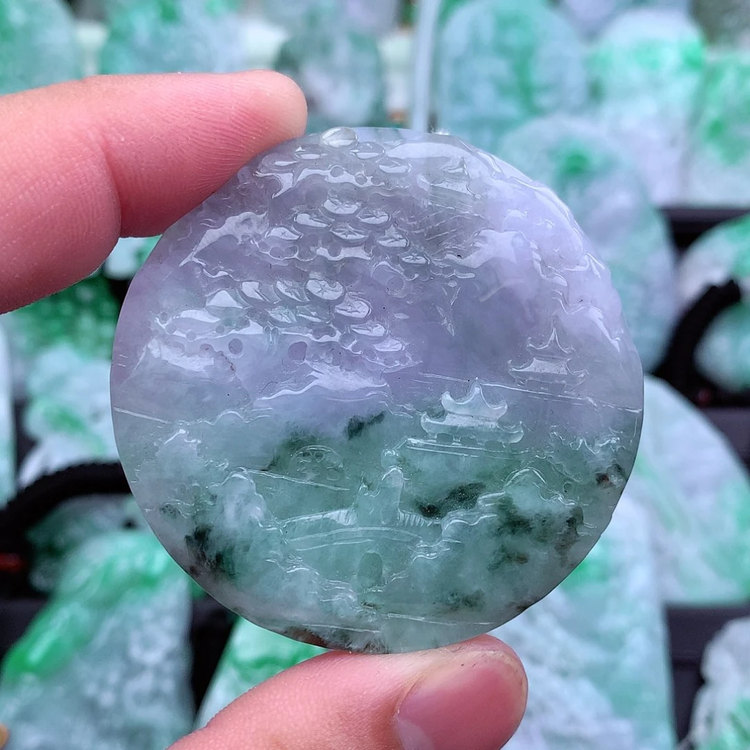 翡翠吊坠(不含链)未镶嵌