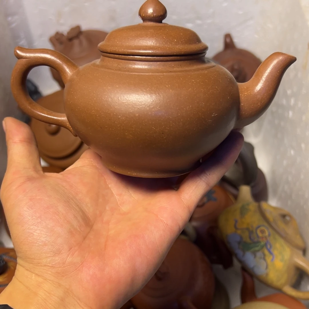 茶壶紫砂宜兴原矿紫砂壶380毫升容量