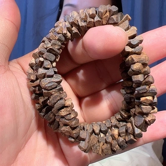 沉香手串乌蛇骨1.0多样性发货1条