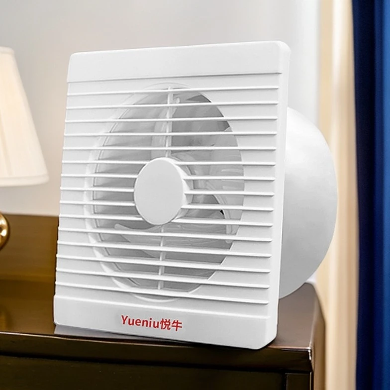 浴室墙壁卫生间抽风机嵌入式管道家用排气扇厨房强力换气扇排风扇