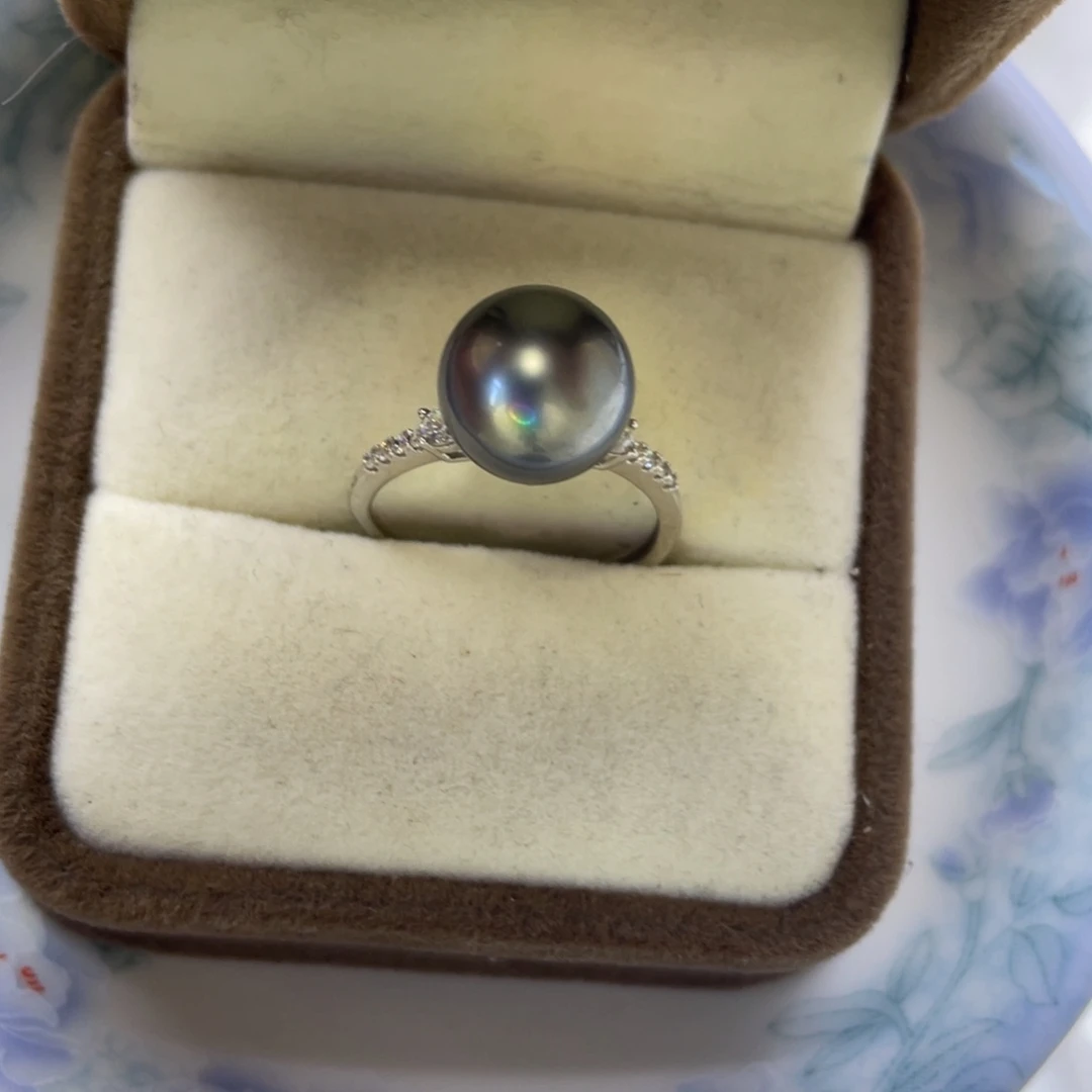 戒圈未镶嵌海水珍珠