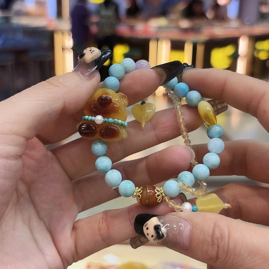 琥珀手链未镶嵌琥珀