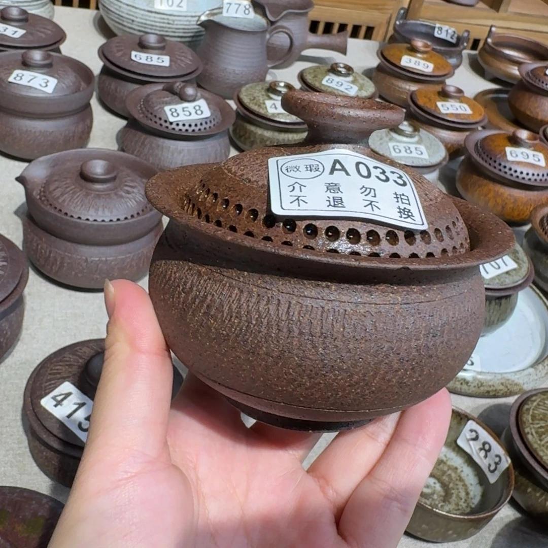 粗瓷粗瓷茶具素色盖碗
