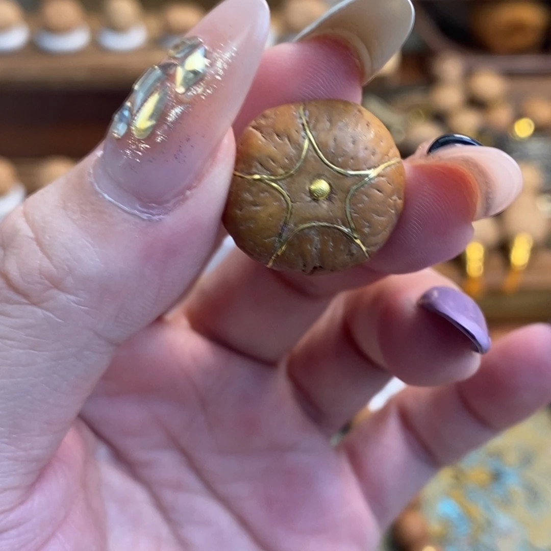 凤眼菩提吊坠19.8五星镶嵌