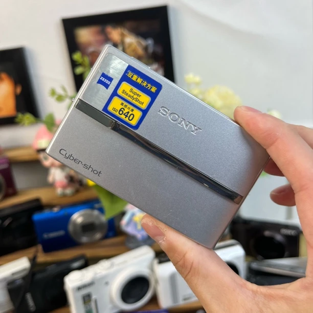 95新 Sony/索尼 索尼t9色彩鲜艳福利价复古出片送相机包