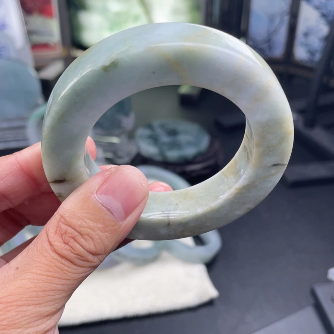 定制翡翠未镶嵌正圈纹裂漏