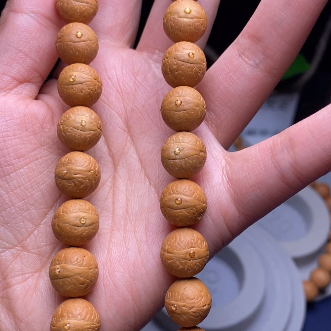 凤眼菩提吊坠12手持