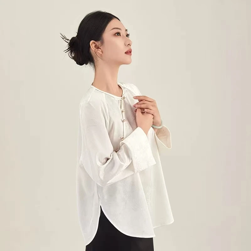 D31102南油爆款气质新中式衬衣