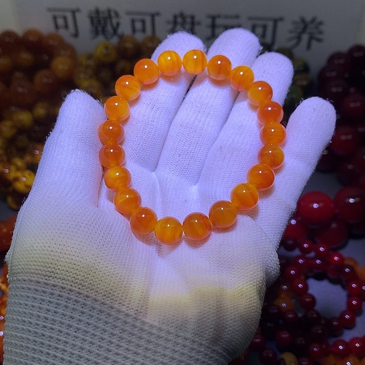 松木（琥珀木）手串/手链0.9 包浆高货