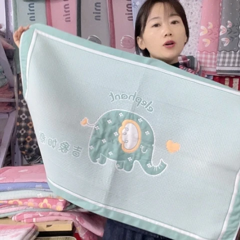 棉特价促销绿色小象