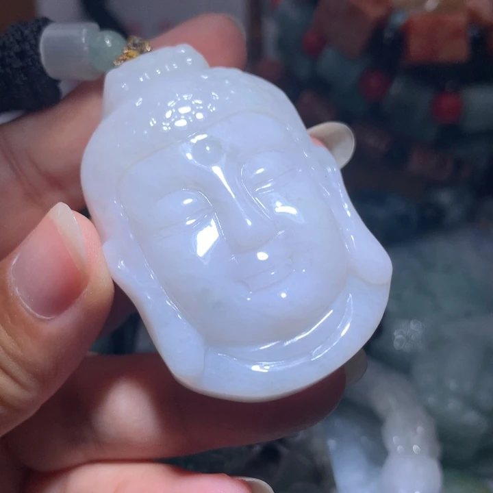 颈饰未镶嵌翡翠保真天然A货翡翠