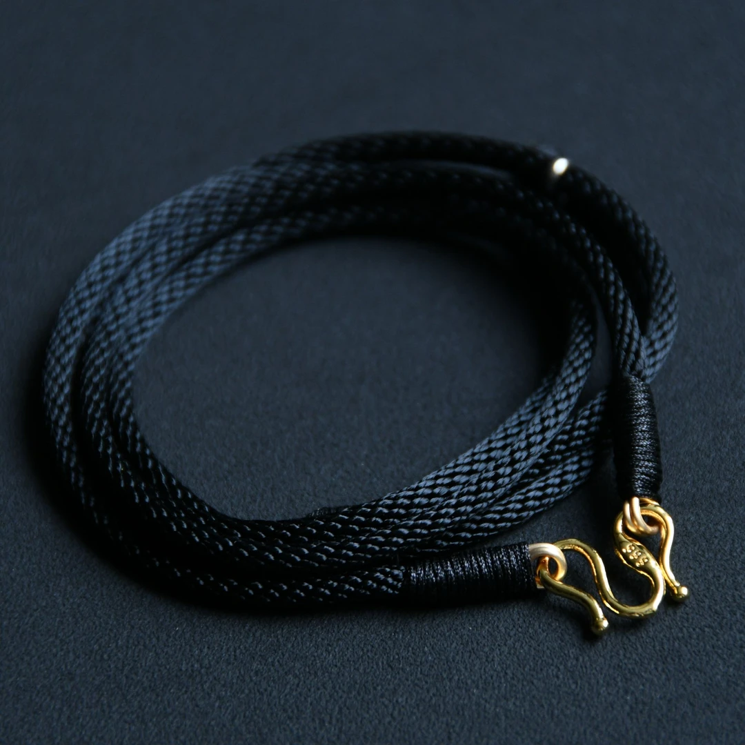 唐卡佛牌扣头挂绳 柔软舒适配绳 男女同款 可调节长度