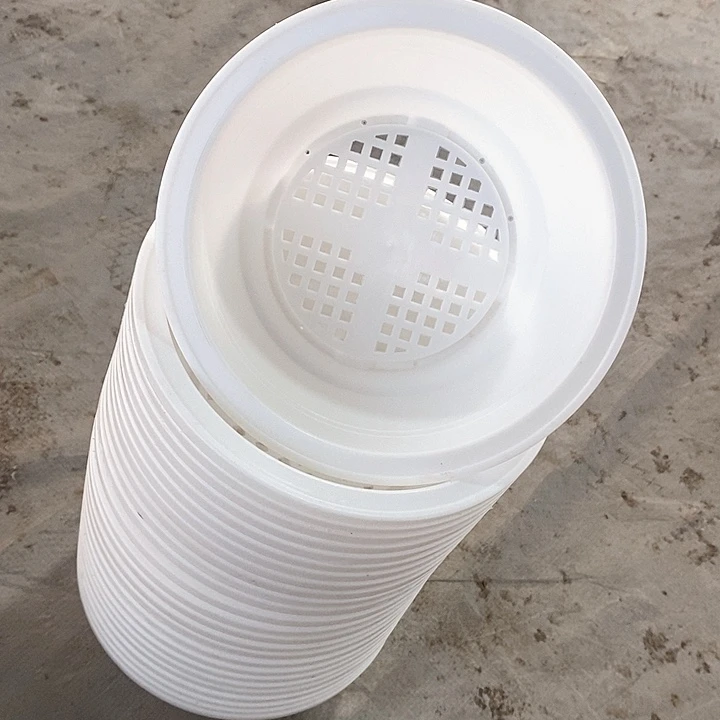 15公分白色韩盆15个