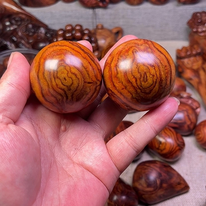 黄花梨/降香黄檀海南黄花梨5.0手球