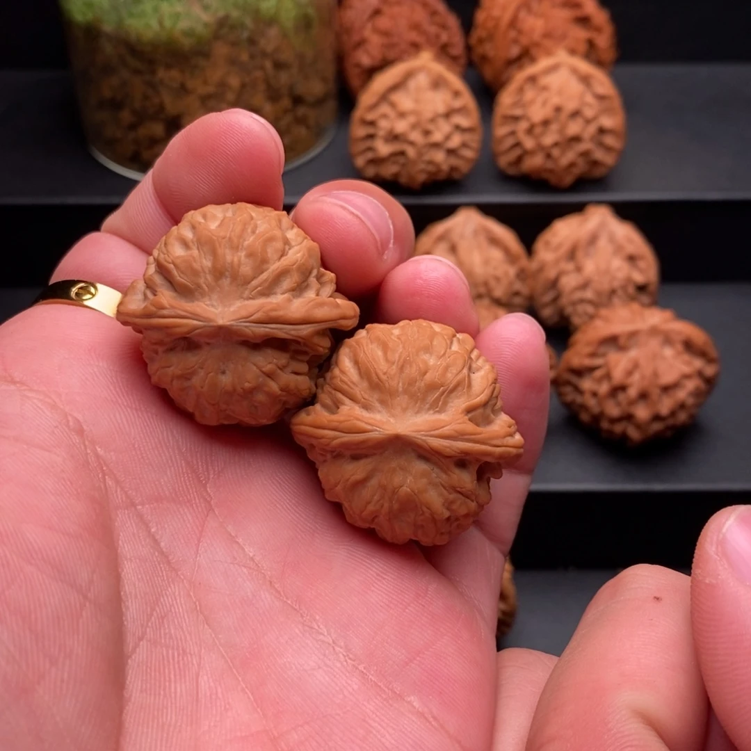 文玩核桃吊坠35石门元宝货头