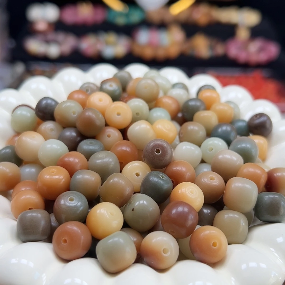 手串菩提根/象牙果微瑕敦煌混150颗