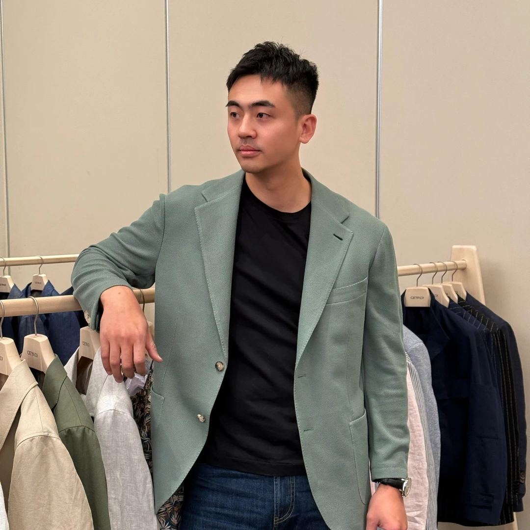 【VBC】松弛感穿搭必备！进口VBC男士西服休闲时尚高级感满满~
