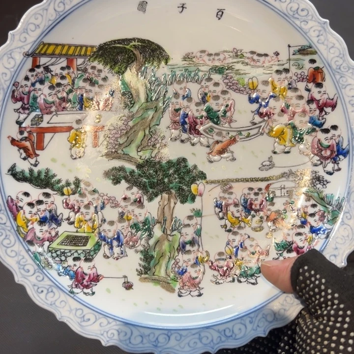 吉***力瓷片拾六家的瓷器瓷器