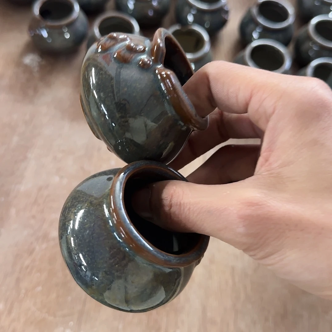 陶瓷2个··订单自动合并·口径误差0.5左右··