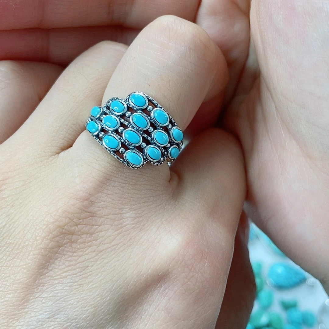 未镶嵌绿松石珠宝奇石